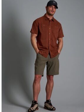 KUHL Renegade Outsider performance short short sz 34 hiking fishing UPF 50+ NWOT